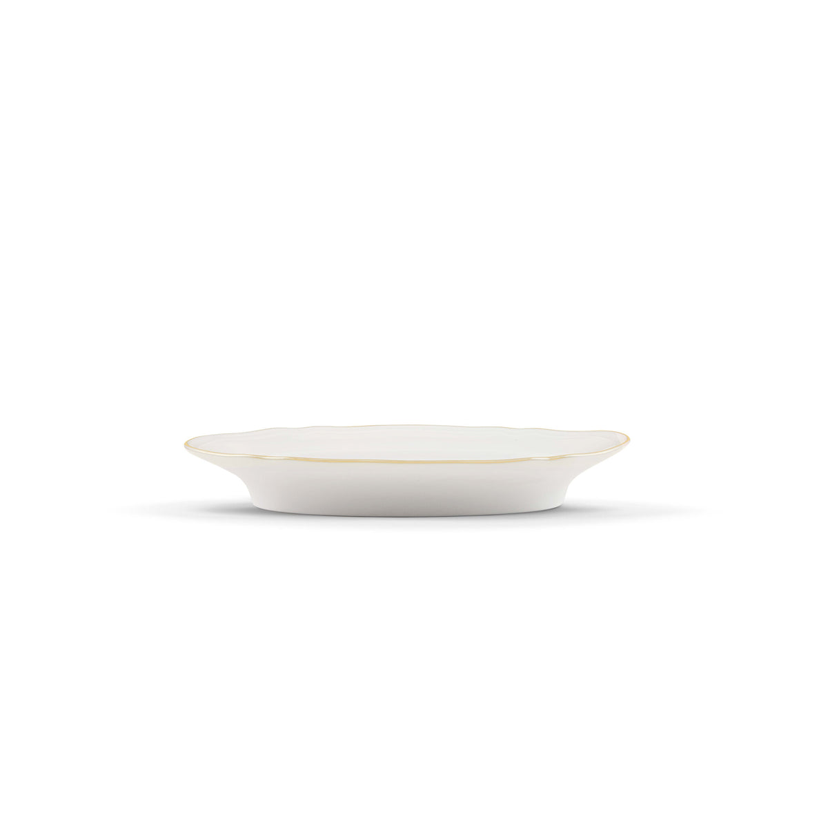 Ginori 1735 Corona Pickle Dish, Gold, view 4