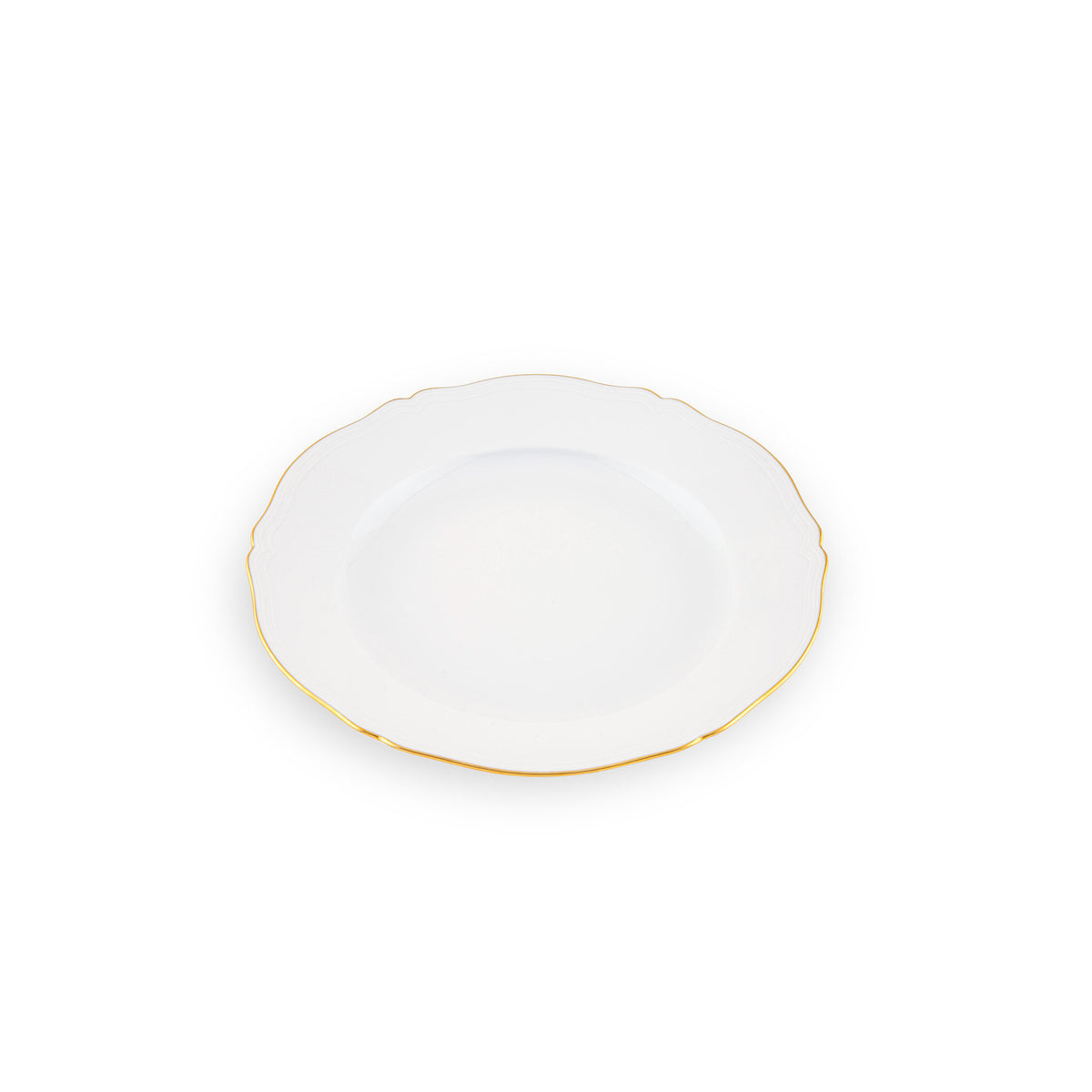 Ginori 1735 Corona Round Platter, Gold, view 2