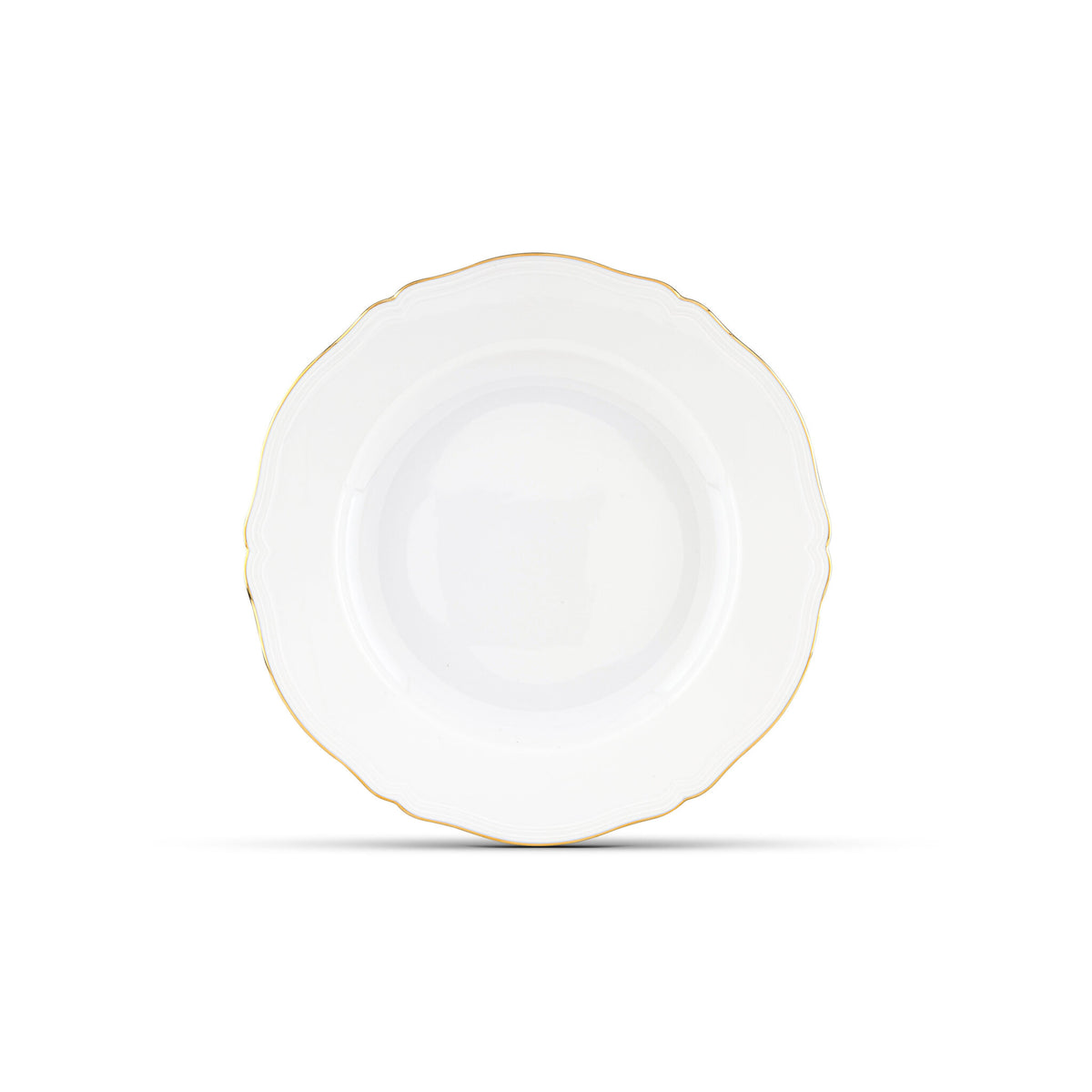Ginori 1735 Corona Round Platter, Gold