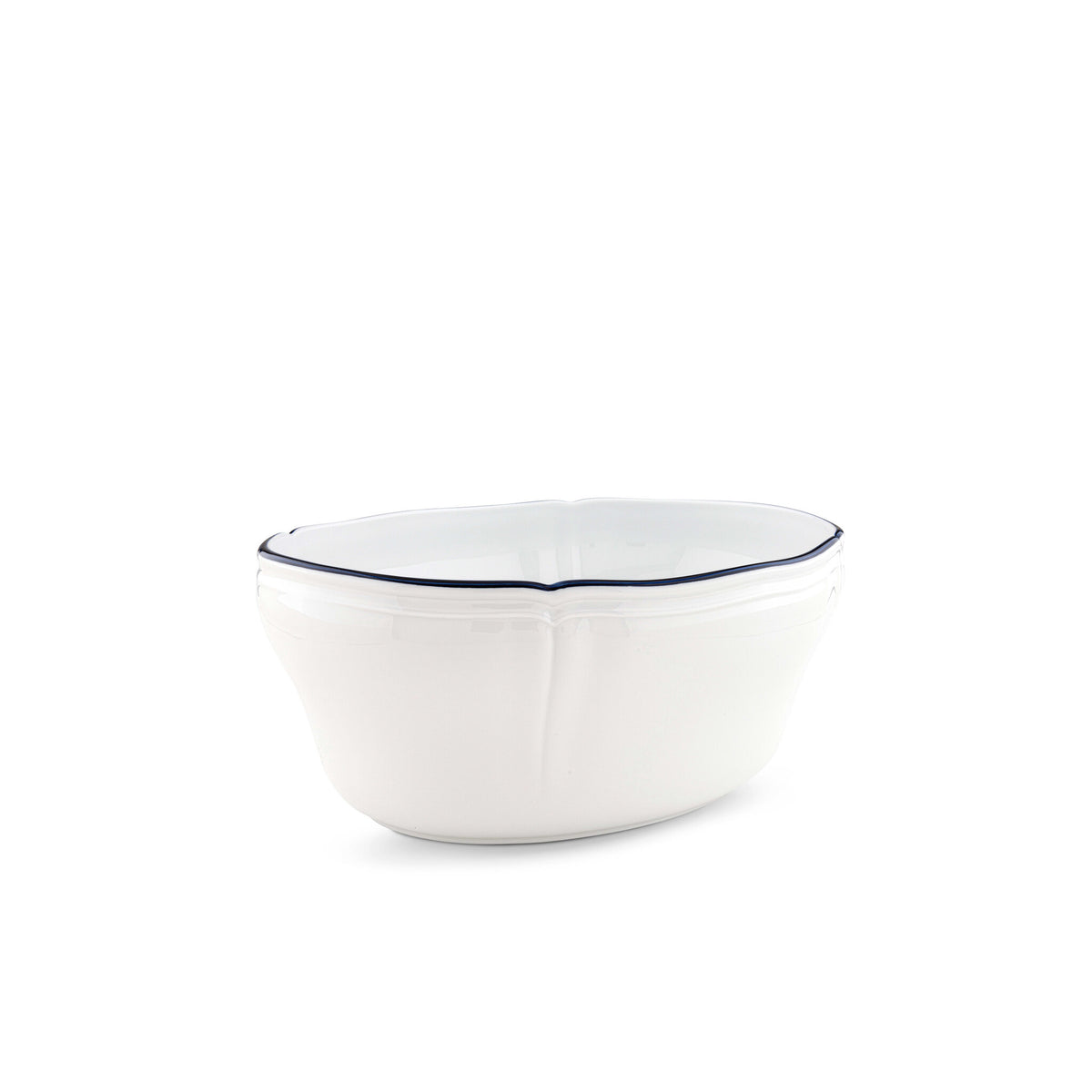 Ginori 1735 Corona Salad Bowl, Cobalt Blue, view 2
