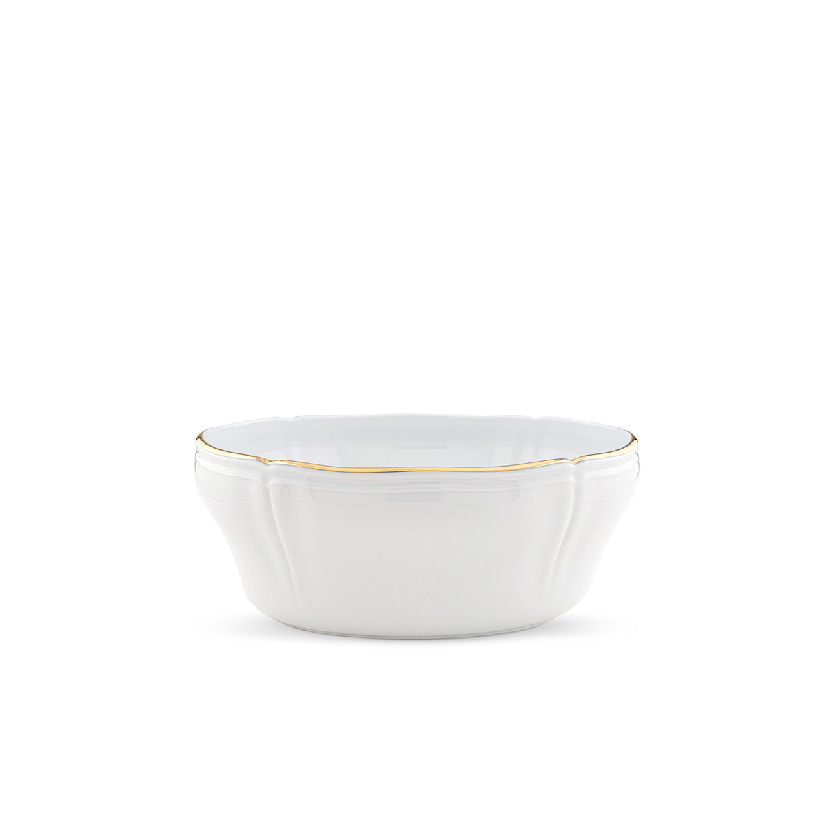 Ginori 1735 Corona Salad Bowl, Gold