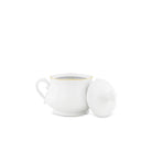 Ginori 1735 Corona Sugar Bowl, Gold, view 3