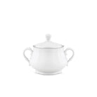 Ginori 1735 Corona Sugar Bowl, Platinum