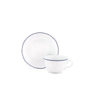 Ginori 1735 Corona Tea Cup, Cobalt Blue, view 3