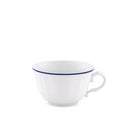 Ginori 1735 Corona Tea Cup, Cobalt Blue