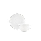 Ginori 1735 Corona Tea Cup, Platinum, view 3