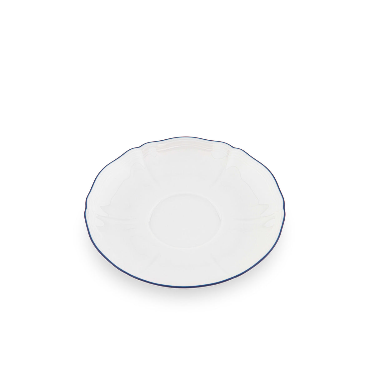 Ginori 1735 Corona Tea Saucer, Cobalt Blue, view 2
