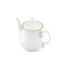 Ginori 1735 Corona Teapot, Gold, view 2
