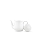 Ginori 1735 Corona Teapot, Platinum, view 3
