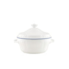 Ginori 1735 Corona Tureen, Cobalt Blue
