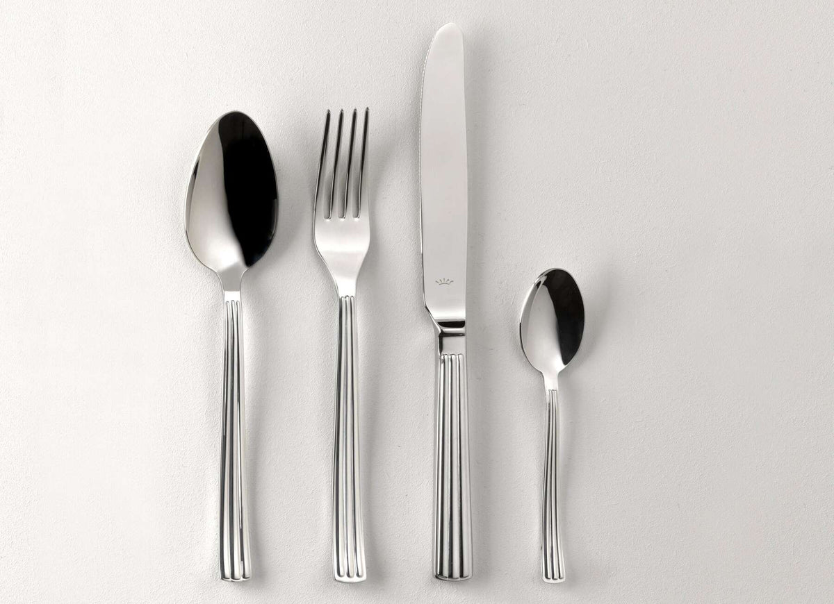 Ginori 1735 Diana 24-Piece Cutlery Set, Stainless Steel