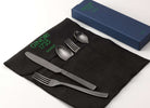 Ginori 1735 Diana 5-Piece Cutlery Set, Brushed Black, view 2