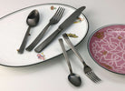 Ginori 1735 Diana 5-Piece Cutlery Set, Brushed Black, view 3