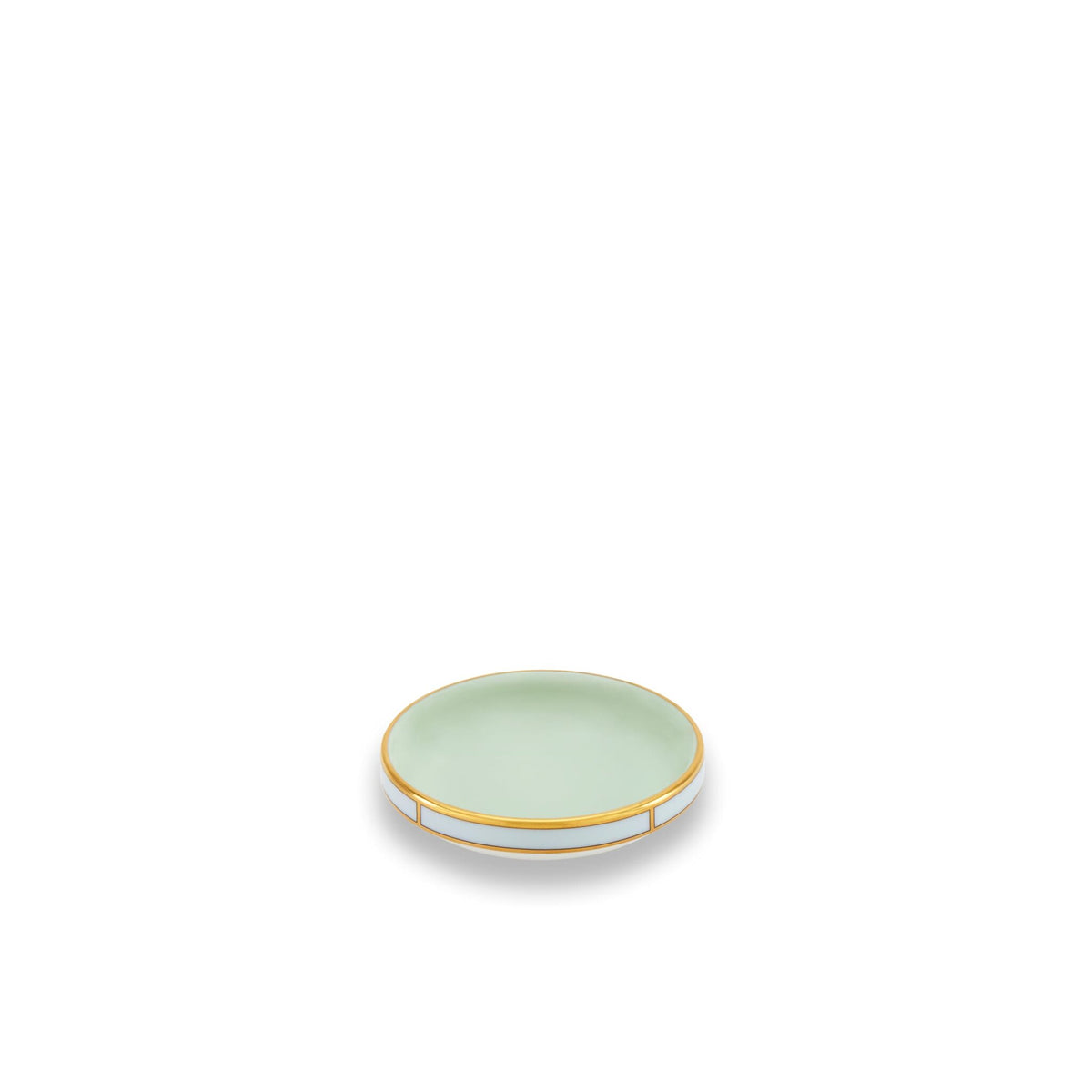 Ginori 1735 Diva Butter Dish, Green, view 2