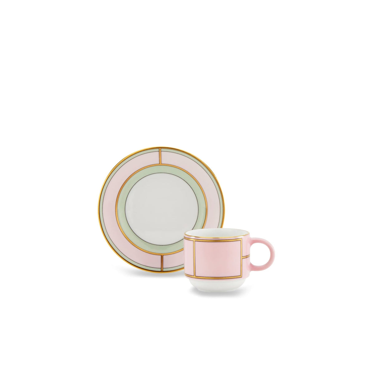 Ginori 1735 Diva Coffee Cup, Pink, view 3