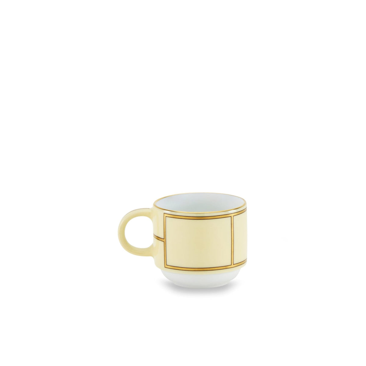 Ginori 1735 Diva Coffee Cup, Yellow, view 2