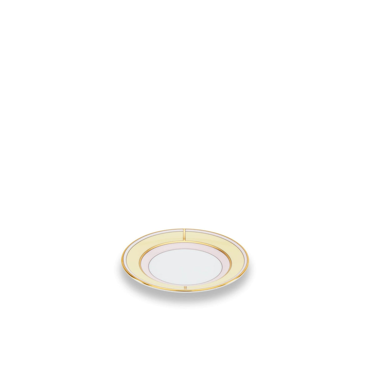 Ginori 1735 Diva Coffee Saucer, Yellow, view 2