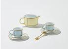 Ginori 1735 Diva Coffee Set for Two, Light Blue, view 4