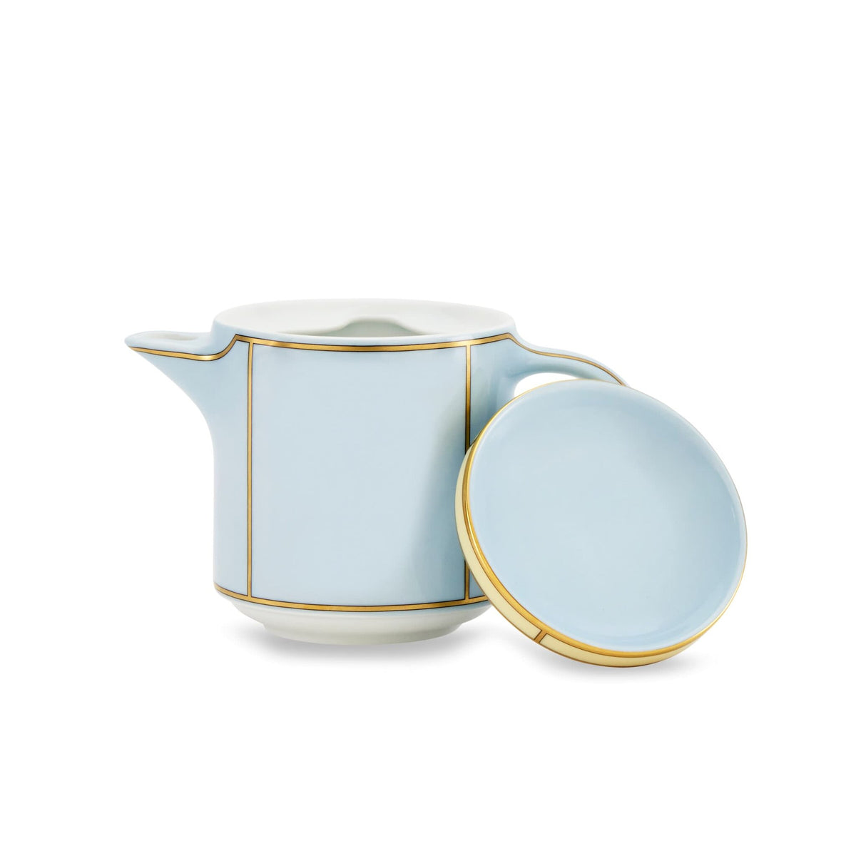 Ginori 1735 Diva Coffeepot, Light Blue, view 3