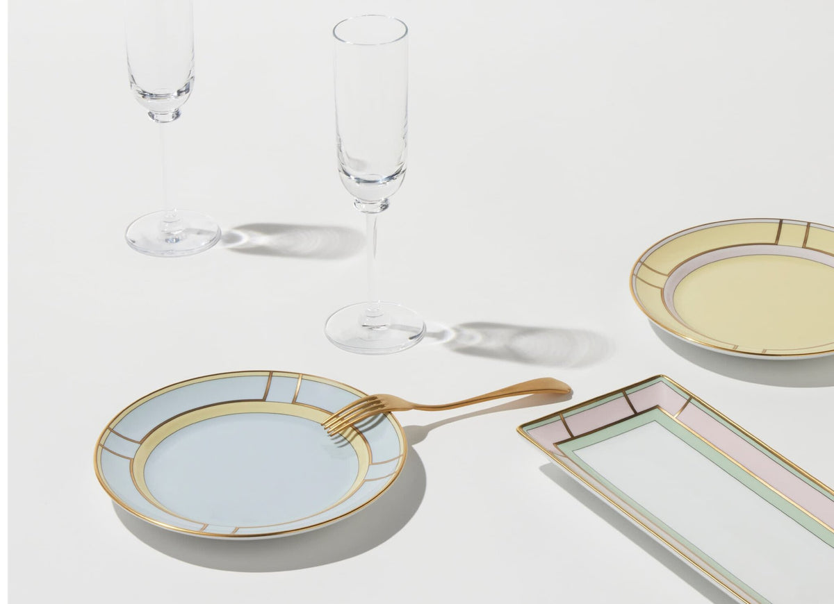 Ginori 1735 Diva Dessert Plate, Light Blue, view 6