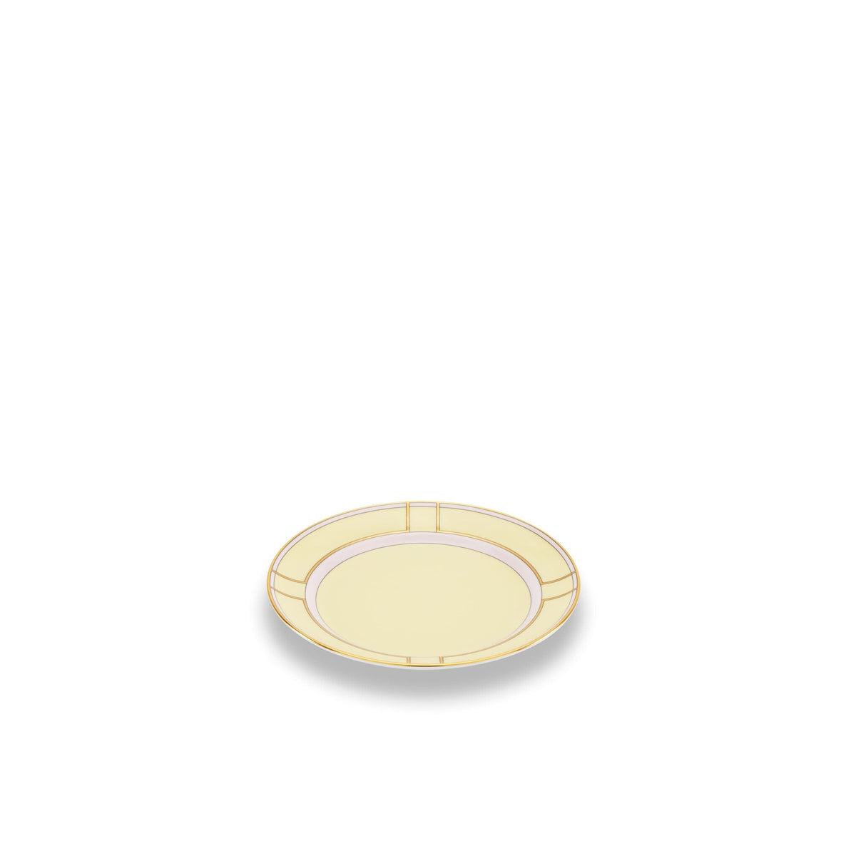 Ginori 1735 Diva Dessert Plate, Yellow, view 2