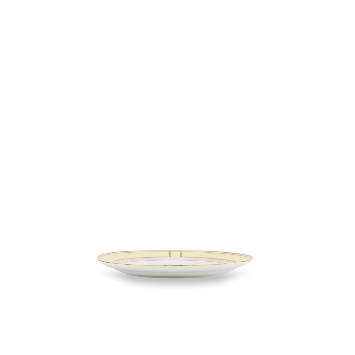 Ginori 1735 Diva Flat Plate, Yellow, view 4