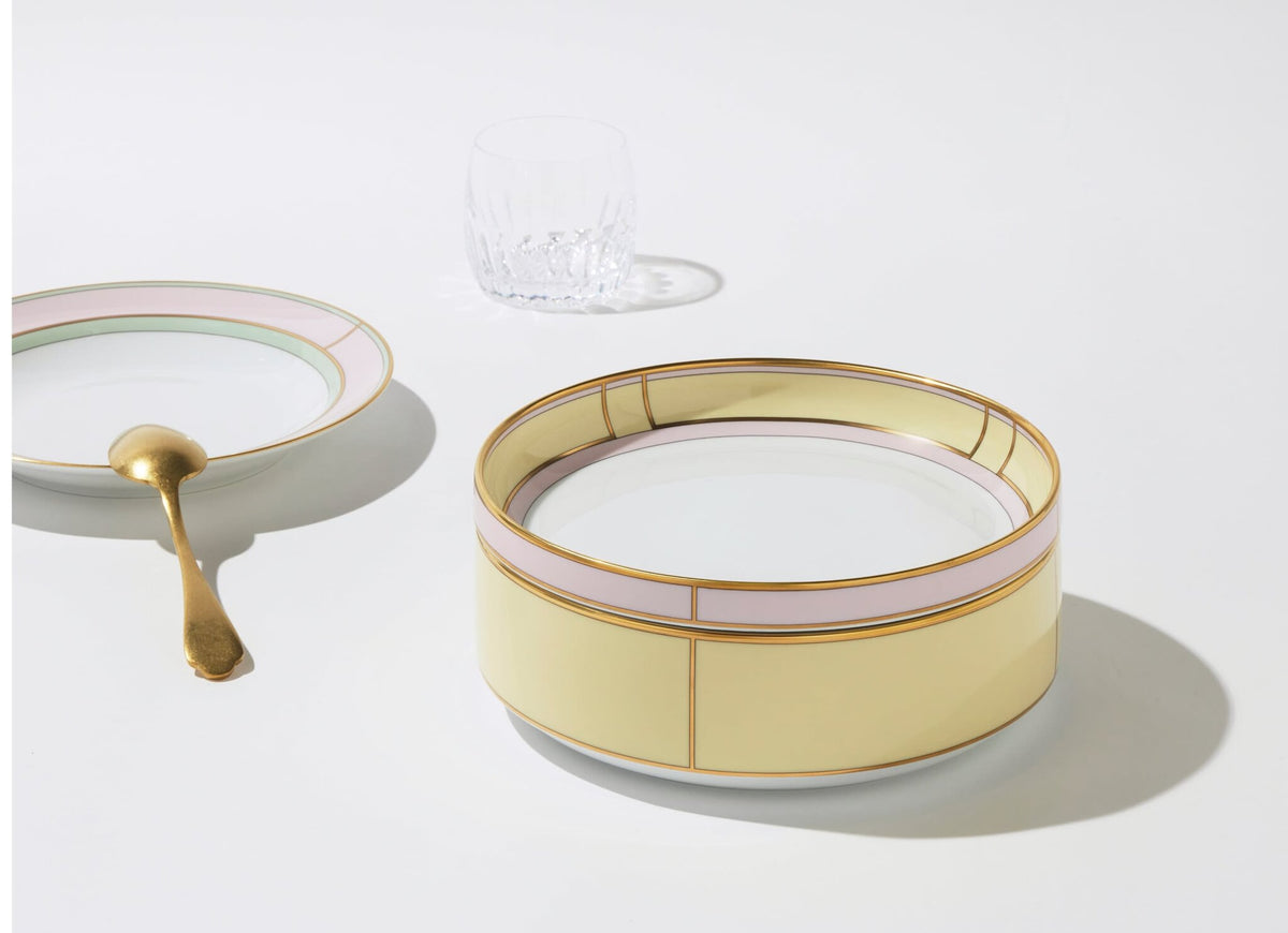 Ginori 1735 Diva Fruit Holder, Yellow, view 5