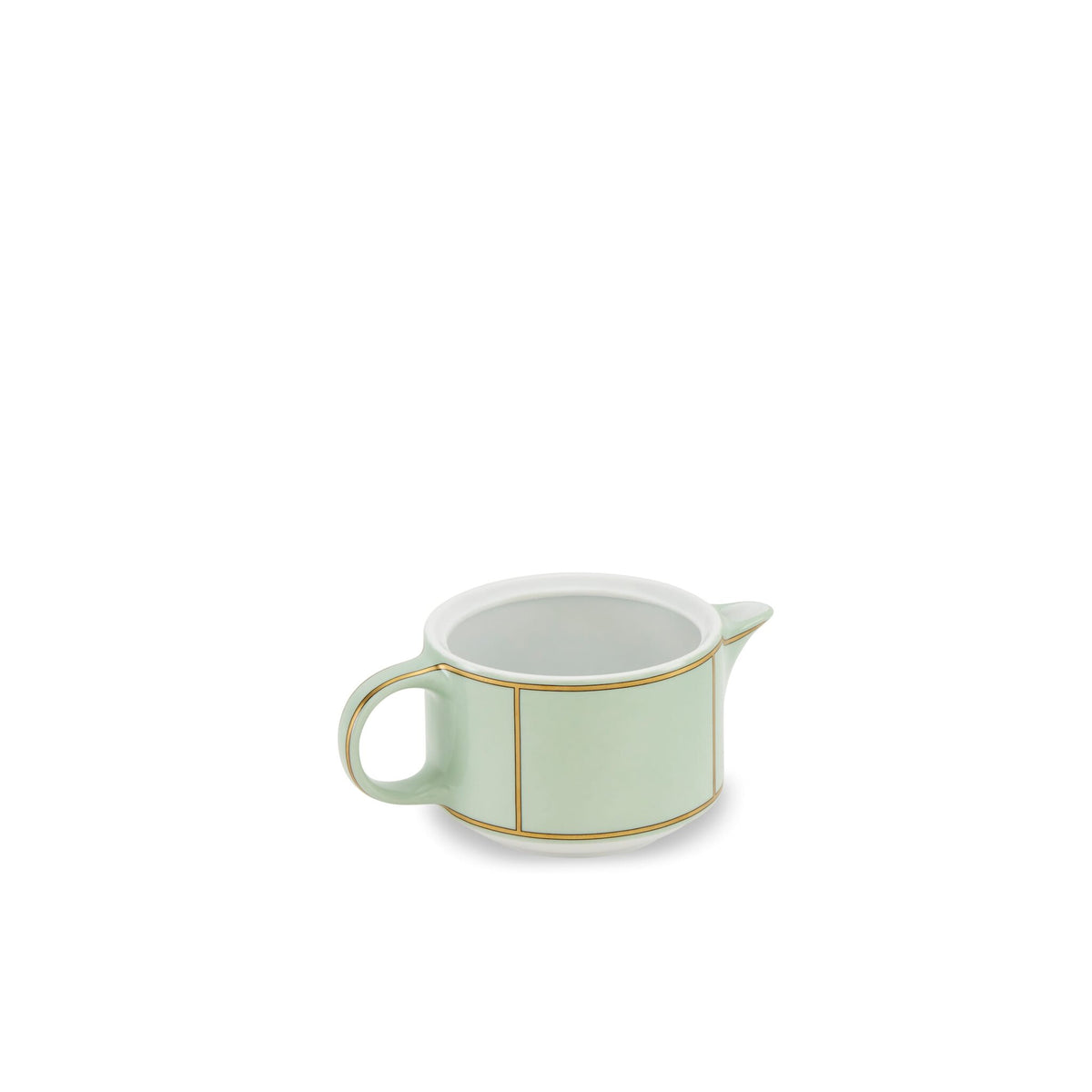 Ginori 1735 Diva Milk Pitcher, Green, view 2