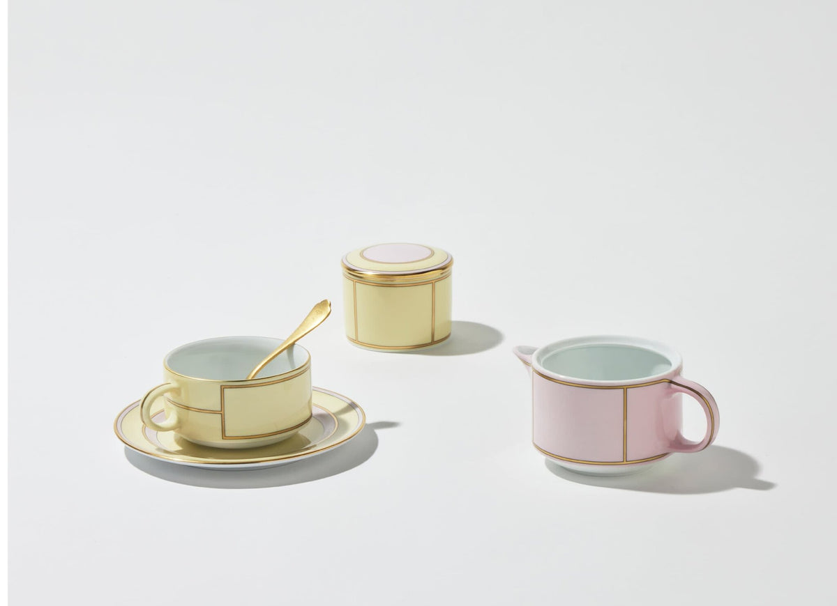 Ginori 1735 Diva Milk Pitcher, Pink, view 4
