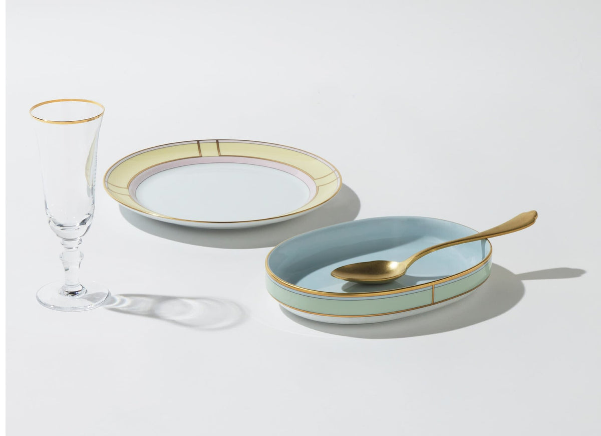 Ginori 1735 Diva Pickle Dish, Green, view 4