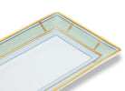 Ginori 1735 Diva Rectangular Change Tray, Green, view 3
