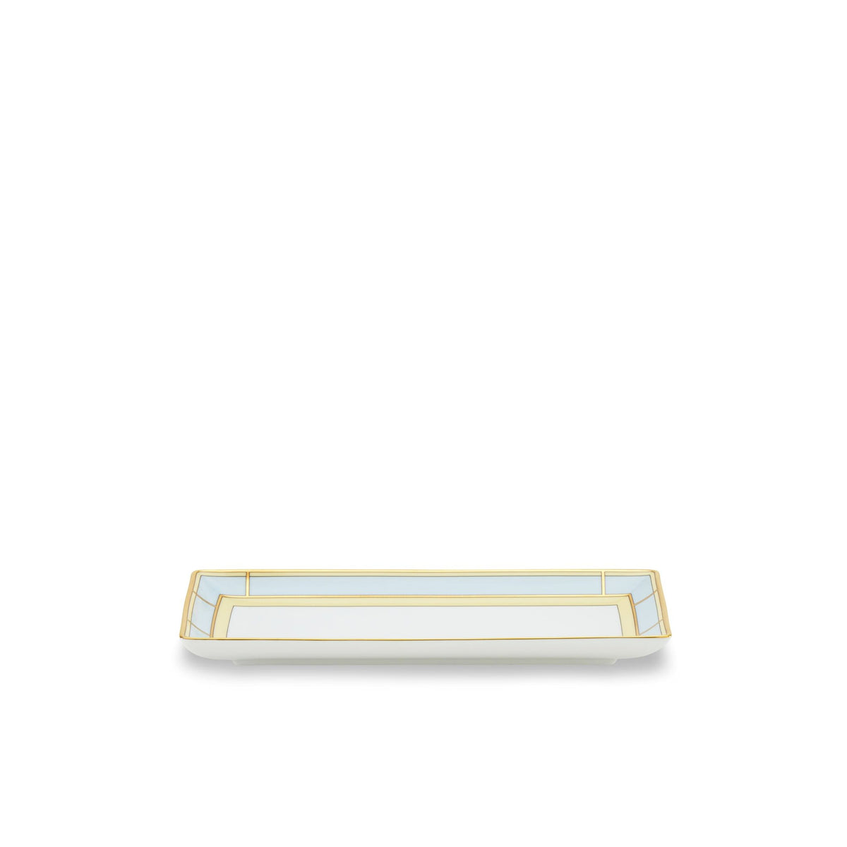 Ginori 1735 Diva Rectangular Change Tray, Light Blue, view 2