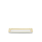 Ginori 1735 Diva Rectangular Change Tray, Yellow, view 2