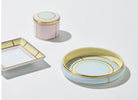 Ginori 1735 Diva Round Change Tray, Light Blue, view 4