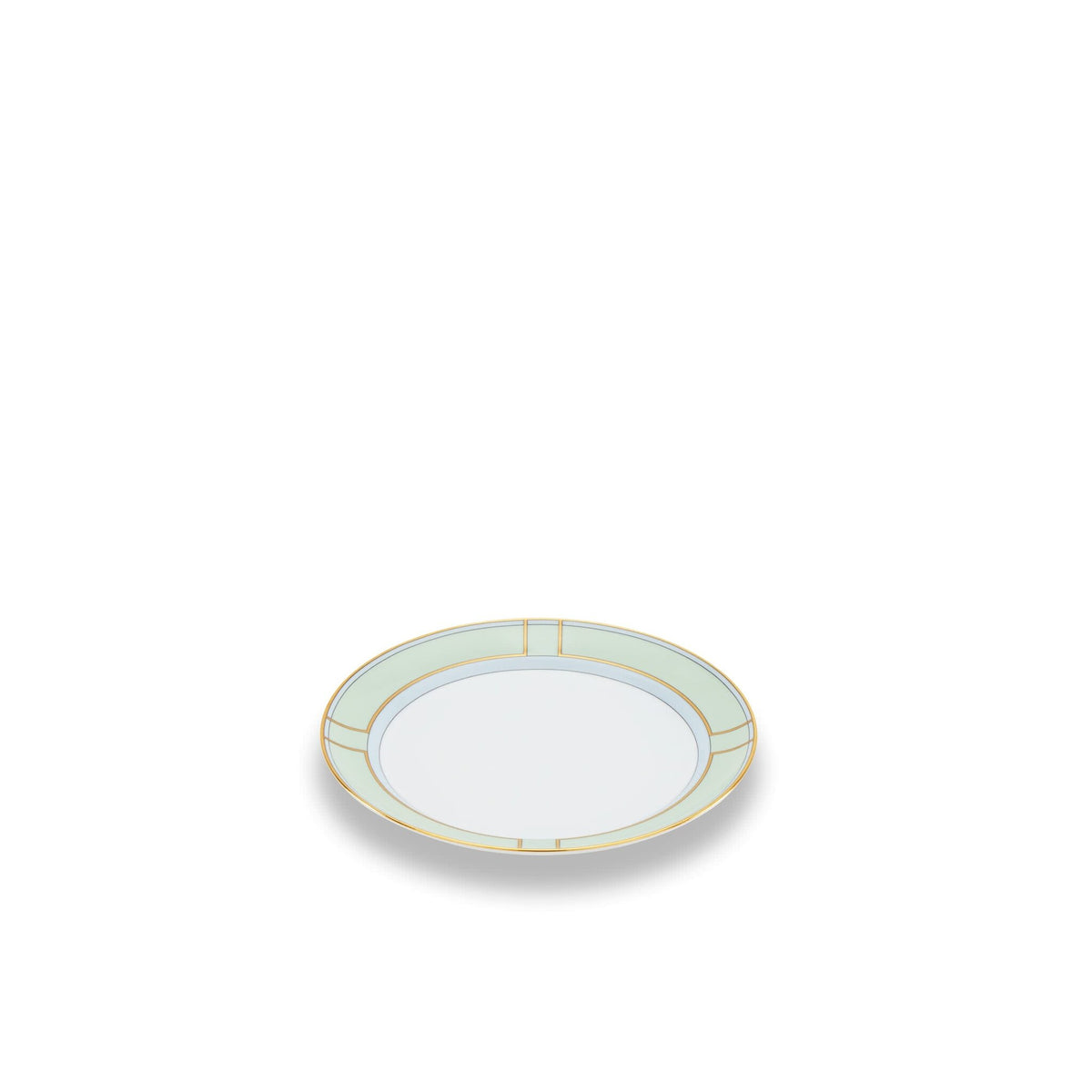 Ginori 1735 Diva Small Flat Plate, Green, view 2