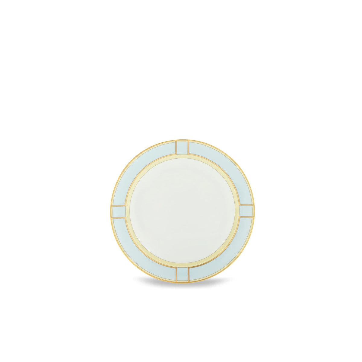 Ginori 1735 Diva Small Flat Plate, Light Blue