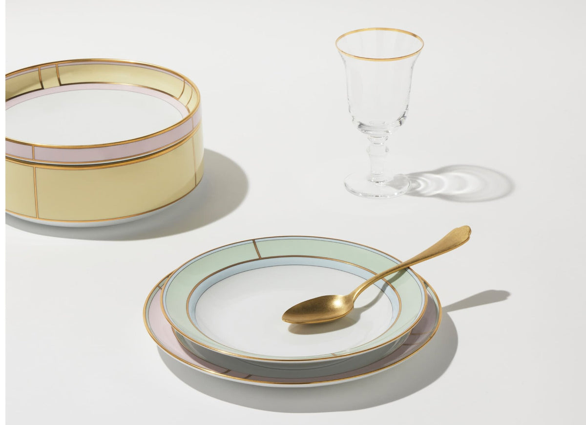 Ginori 1735 Diva Soup Plate, Green, view 6
