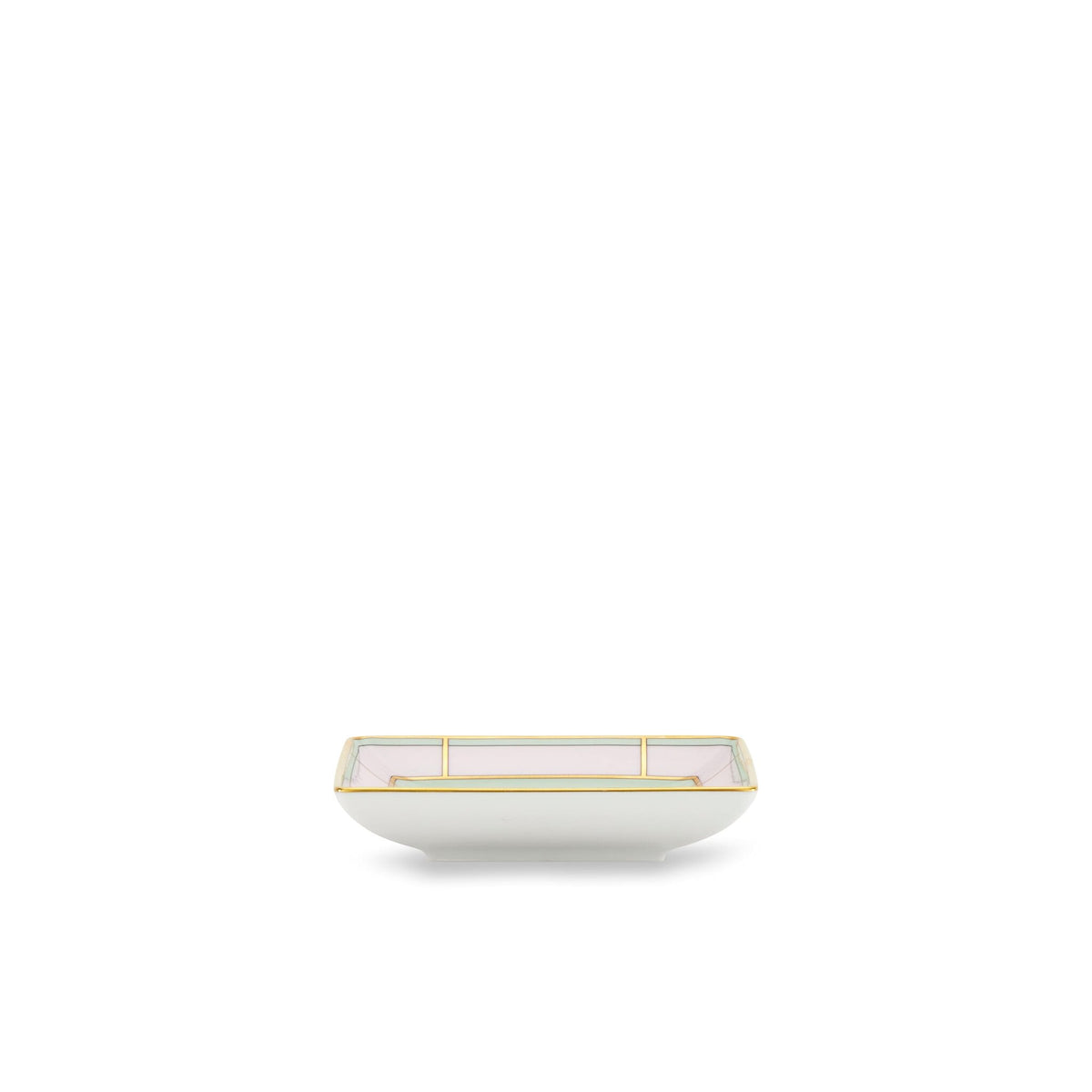 Ginori 1735 Diva Square Change Tray, Pink, view 4