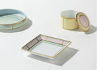Ginori 1735 Diva Square Change Tray, Pink, view 6