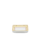 Ginori 1735 Diva Square Change Tray, Yellow, view 2