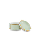 Ginori 1735 Diva Sugar Bowl, Green, view 2