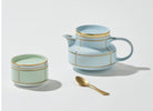 Ginori 1735 Diva Sugar Bowl, Green, view 4