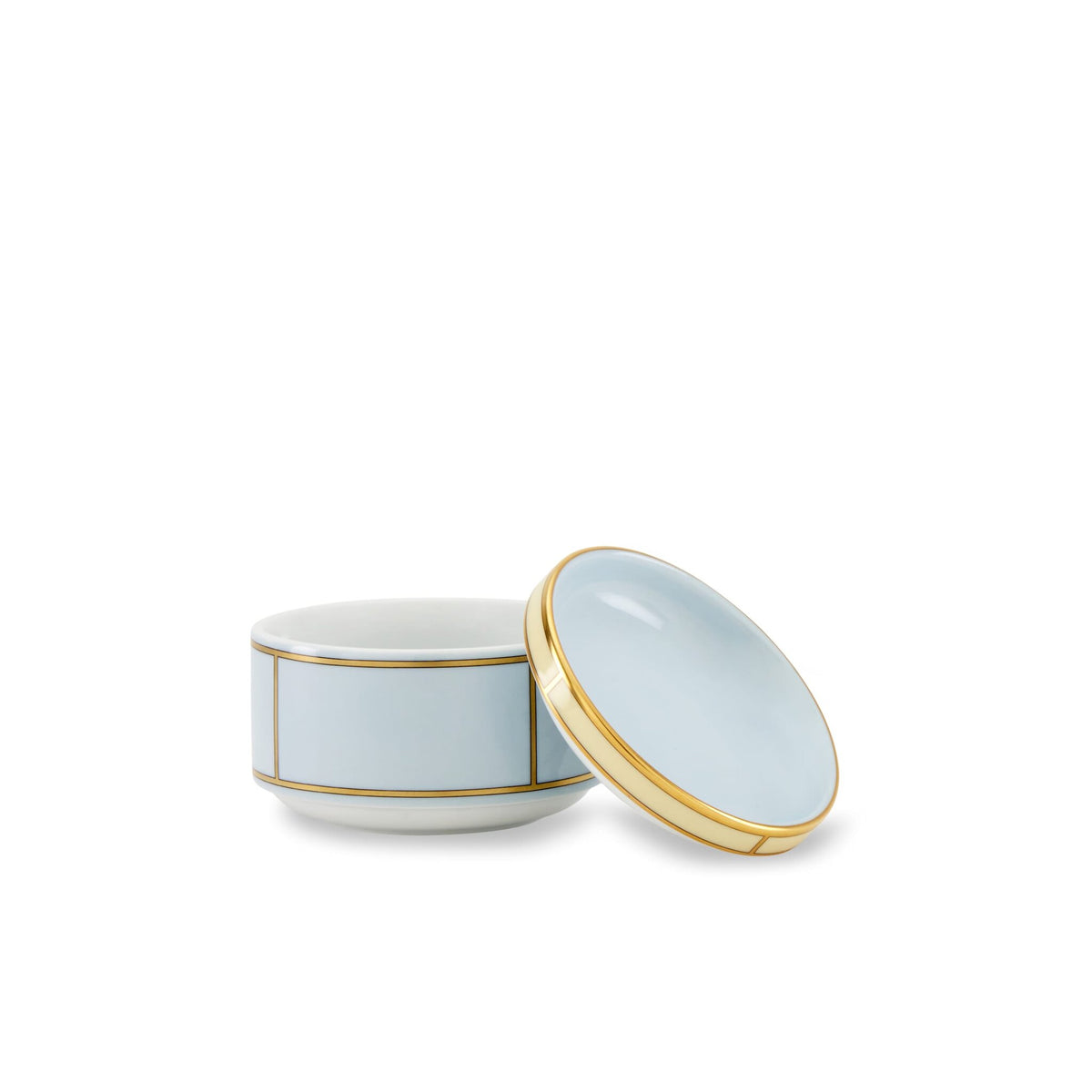 Ginori 1735 Diva Sugar Bowl, Light Blue, view 2