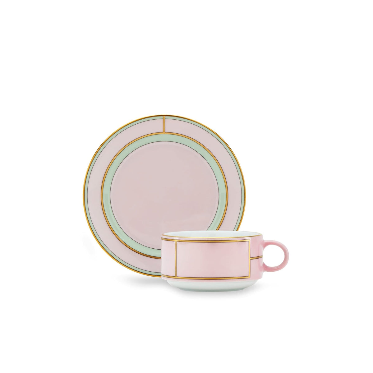 Ginori 1735 Diva Tea Cup, Pink, view 3