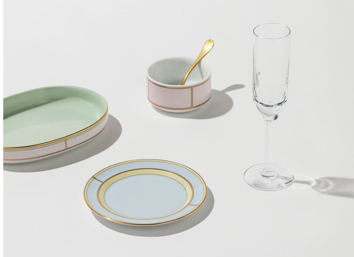 Ginori 1735 Diva Tea or Bread Plate, Light Blue, view 7