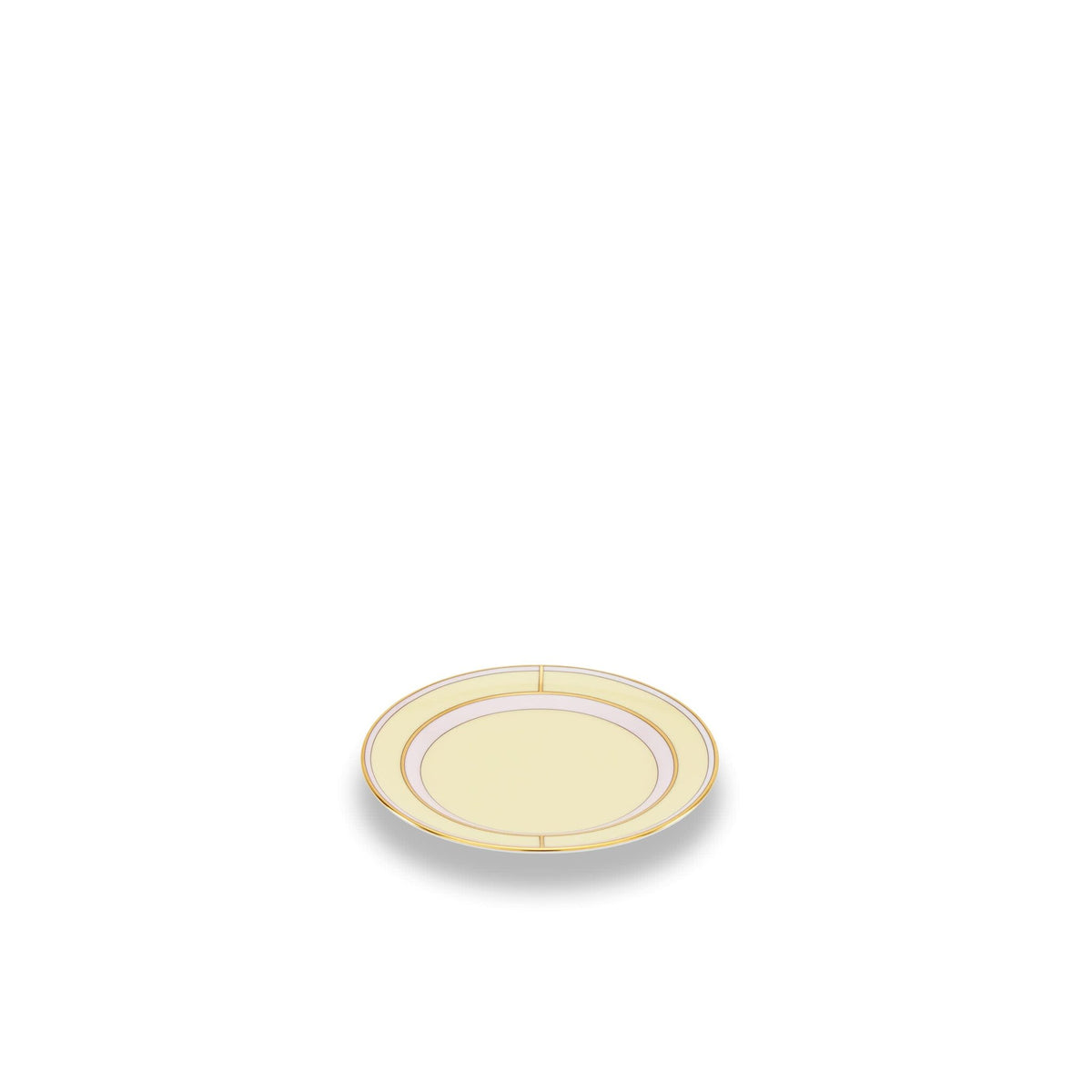 Ginori 1735 Diva Tea or Bread Plate, Yellow, view 2