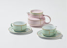 Ginori 1735 Diva Tea Set for Two, Green, view 4