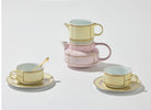 Ginori 1735 Diva Tea Set for Two, Yellow, view 4