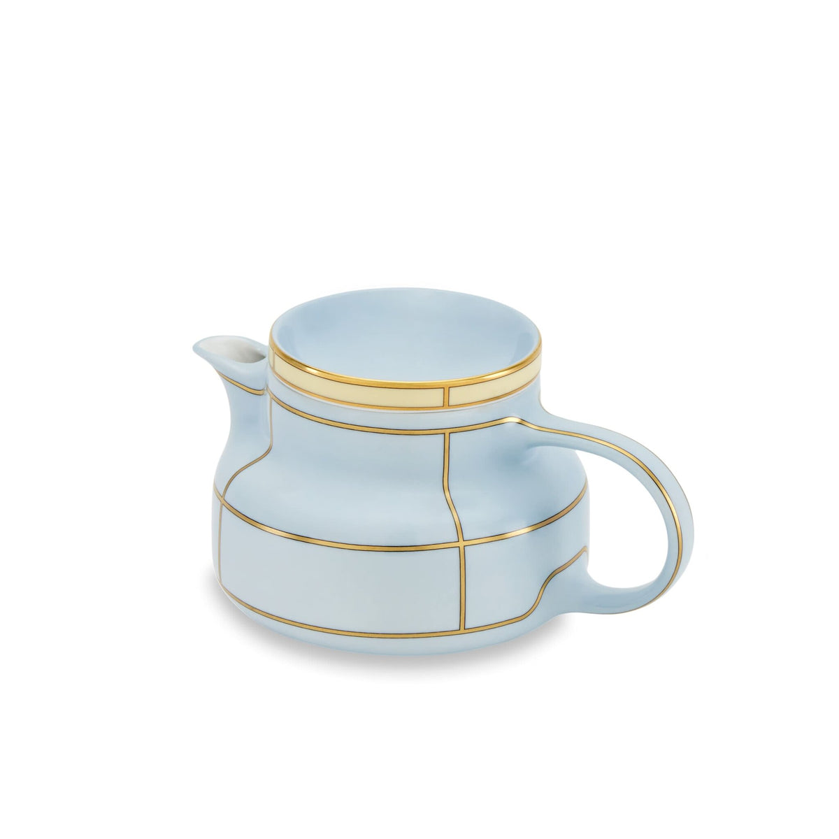 Ginori 1735 Diva Teapot, Light Blue, view 2