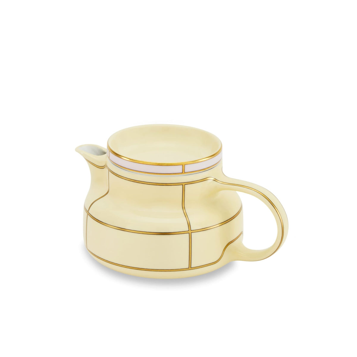 Ginori 1735 Diva Teapot, Yellow, view 2